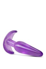 B YOURS SLIM ANAL PLUG PURPLE - obrazek 4