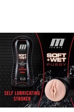M FOR MEN SOFT AND WET STROKER VANILLA - obrazek 3