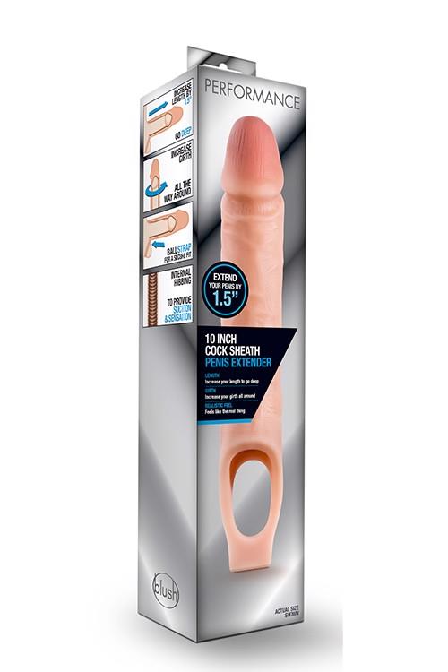 35-331558 PERFORMANCE 10INCH COCK SHEATH EXTENDER - obrazek 1