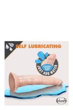 DR. SKIN 7INCH SELF LUBRICATING DILDO - obrazek 3
