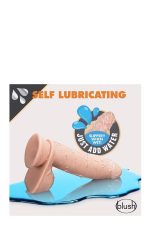 DR. SKIN 7INCH SELF LUBRICATING DILDO - obrazek 3