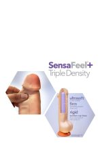 DR. SKIN PLUS 7 INCH POSABLE DILDO VANILLA - obrazek 5