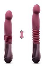 TEMPTASIA TRIXIE THRUSTING DILDO WINE - obrazek 2