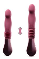 TEMPTASIA TRIXIE THRUSTING DILDO WINE - obrazek 3