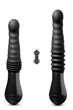TEMPTASIA LAZARUS THRUSTING DILDO BLACK - obrazek 3