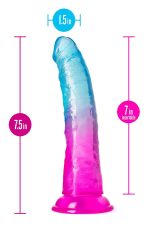 B YOURS BEAUTIFUL SKY 7 INCH DILDO SUNSET - obrazek 4
