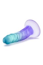 B YOURS MORNING DEW 5 INCH DILDO SAPPHIRE - obrazek 3