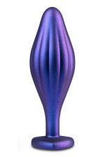ANAL ADVENTURES MATRIX WAVY BLING PLUG SAPPHIRE - obrazek 2