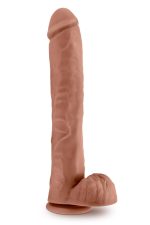 AU NATUREL DADDY 14" DILDO MOCHA - obrazek 2