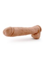 AU NATUREL DADDY 14" DILDO MOCHA - obrazek 3