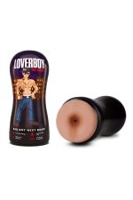 LOVERBOY BAD BOY NEXT DOOR  SELF LUBRICATING STROKER BEIGE - obrazek 2