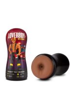 LOVERBOY MANNY THE FIREMAN SELF LUBRICATING STROKER TAN - obrazek 2