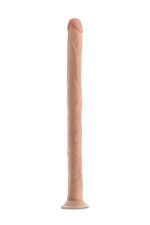DR. SKIN 19 INCH DILDO BEIGE - obrazek 2