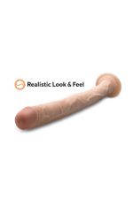 DR. SKIN 19 INCH DILDO BEIGE - obrazek 4