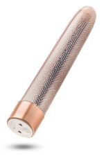THE COLLECTION LATTICE 7 INCH RECHARGEABLE VIBE ROSE GOLD - obrazek 4