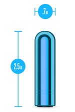 KOOL VIBES RECHARGEABLE MINI BULLET BLUEBERRY - obrazek 5