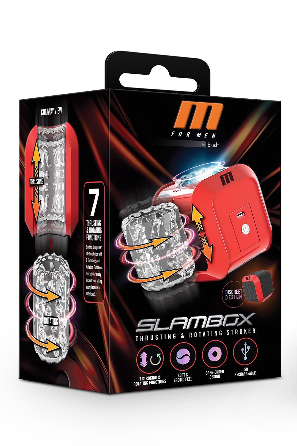 35-332034 M FOR MEN SLAMBOX RED - obrazek 1