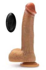 DR. SKIN SILICONE DR. PHILLIPS 8.5 INCH THRUSTING DILDO TAN - obrazek 2