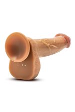 DR. SKIN SILICONE DR. PHILLIPS 8.5 INCH THRUSTING DILDO TAN - obrazek 5