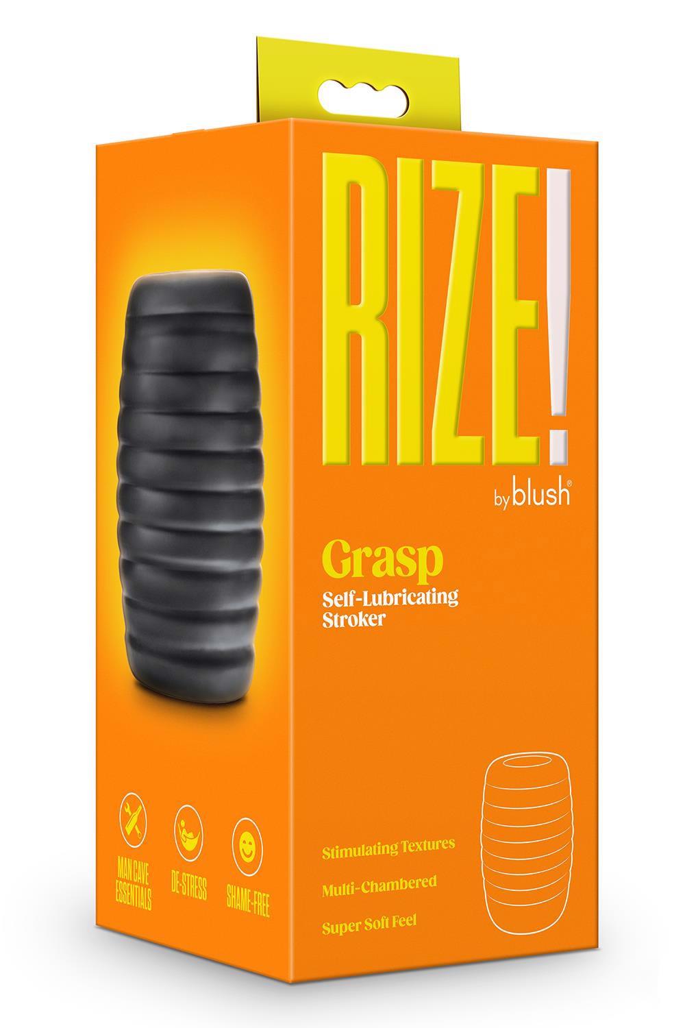 35-332052 RIZE GRASP SELF-LUBRICATING STROKER BLACK - obrazek 1