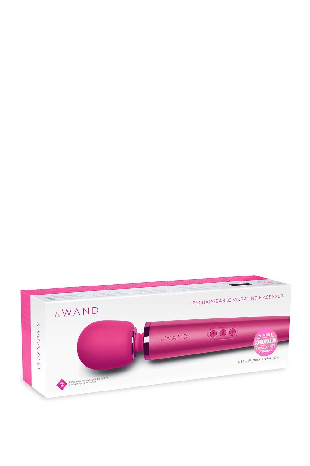 35-380202 LE WAND MAGENTA RECHARGEABLE MASSAGER - obrazek 1