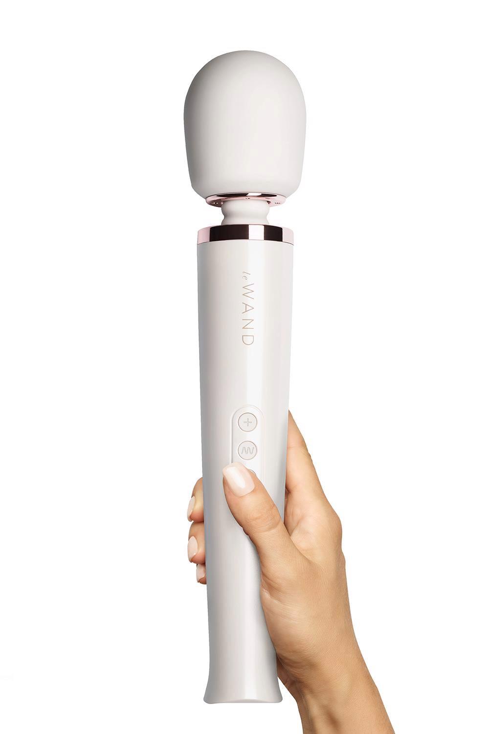 35-380204_1 LE WAND PEARL WHITE RECHARGEABLE MASSAGER - obrazek 1