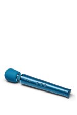 LE WAND PETITE RECHARGEABLE VIBRATING MASSAGER BLUE - obrazek 2