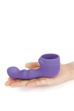 LE WAND PETITE RIPPLE ATTACHMENT COVER VIOLET - obrazek 4