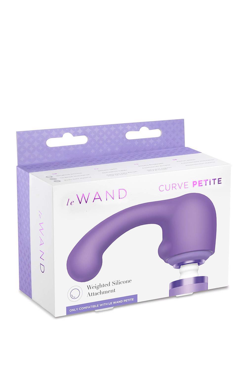 35-380214 LE WAND PETITE CURVE ATTACHMENT COVER VIOLET - obrazek 1