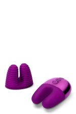 LE WAND DOUBLE VIBE CHERRY - obrazek 2