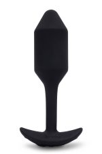 B-VIBE VIBRATING SNUG PLUG 2 BLACK - obrazek 4