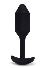 B-VIBE VIBRATING SNUG PLUG 2 BLACK - obrazek 5