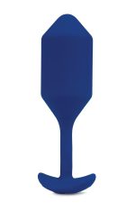 B-VIBE VIBRATING SNUG PLUG 4 NAVY - obrazek 5