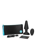 B-VIBE RIMMING PLUG XL BLACK - obrazek 2