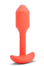 B-VIBE VIBRATING SNUG PLUG 1 ORANGE - obrazek 4