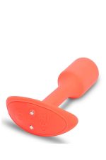 B-VIBE VIBRATING SNUG PLUG 1 ORANGE - obrazek 5