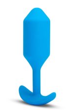 B-VIBE VIBRATING SNUG PLUG 3 BLUE - obrazek 4