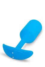 B-VIBE VIBRATING SNUG PLUG 3 BLUE - obrazek 5