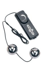 ORGASM VIBRATING BALL - SILVER - obrazek 2