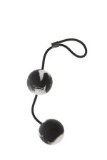 MARBILIZED DUO BALLS - BLACK - obrazek 2