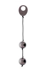 DOMINO METALLIC BALLS -CHROME BLACK - obrazek 2