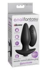 ANAL FANTASY COLLECTION COLLECTION REMOTE CONTROL SILICONE PLUG BLACK - obrazek 2