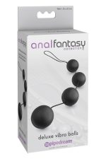 ANAL FANTASY COLLECTION DELUXE VIBRO BALLS BLACK - obrazek 2