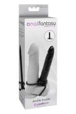 ANAL FANTASY COLLECTION DOUBLE TROUBLE BLACK - obrazek 2