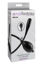 ANAL FANTASY COLLECTION INFLATABLE SILICONE ASS EXPANDER BLACK - obrazek 2