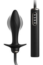 ANAL FANTASY ELITE AUTO-THROB INFLATABLE VIBRATING PLUG BLACK