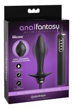 ANAL FANTASY ELITE AUTO-THROB INFLATABLE VIBRATING PLUG BLACK - obrazek 2