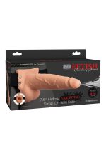 FETISH FANTASY SERIES 7 INCH SQUIRTING HOLLOW STRAP-ON LIGHT - obrazek 5