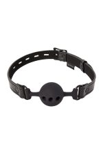 SPORTSHEETS SAFFRON BREATHABLE BALL GAG - obrazek 3