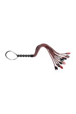 SPORTSHEETS SAFFRON BRAIDED FLOGGER - obrazek 4